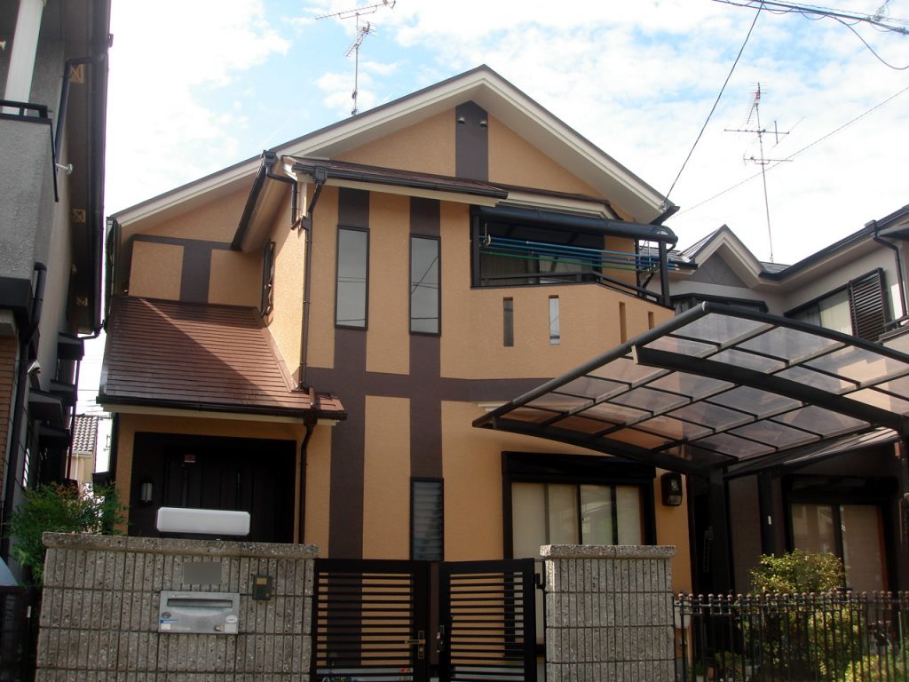 京都府八幡市　外壁塗装・屋根塗装