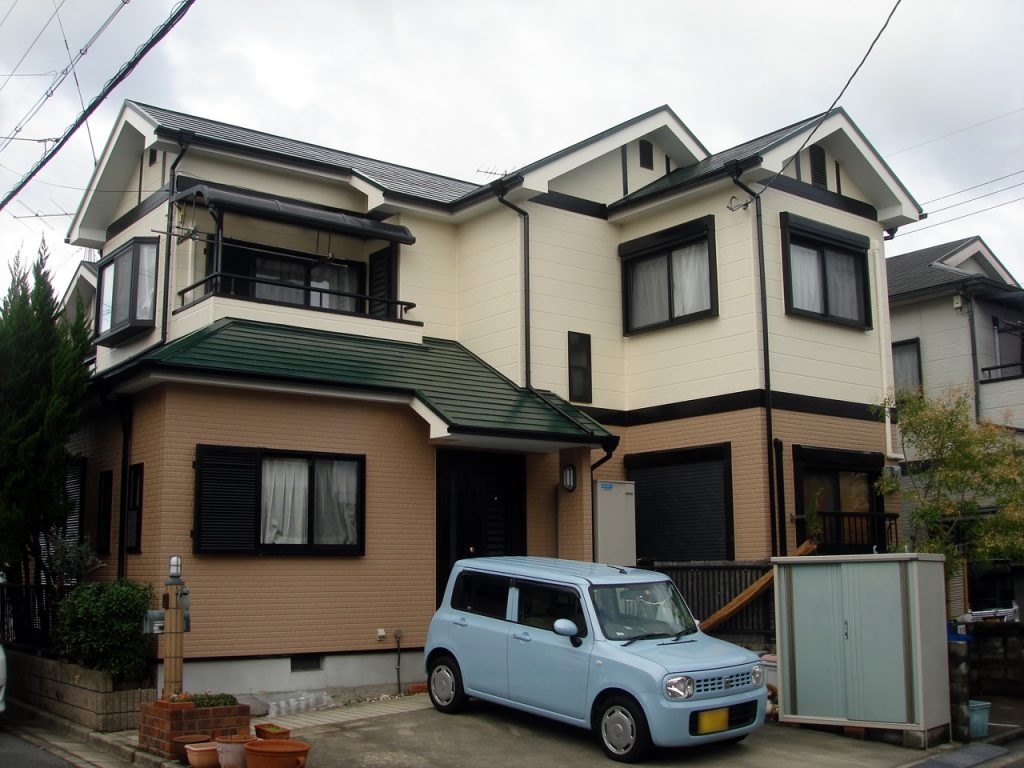 京都府八幡市　外壁塗装・屋根塗装